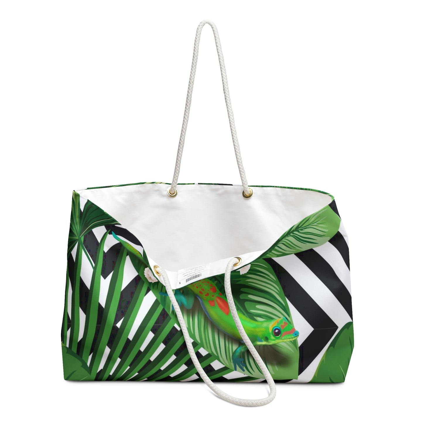 Tropicana Day Gecko Weekender Tote
