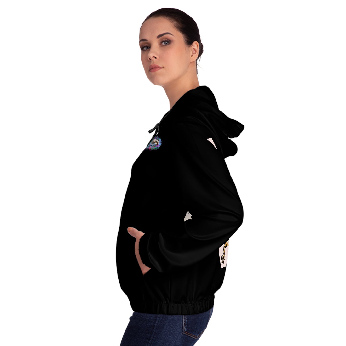 Extreme Love Crested Gecko Women’s Full-Zip Hoodie