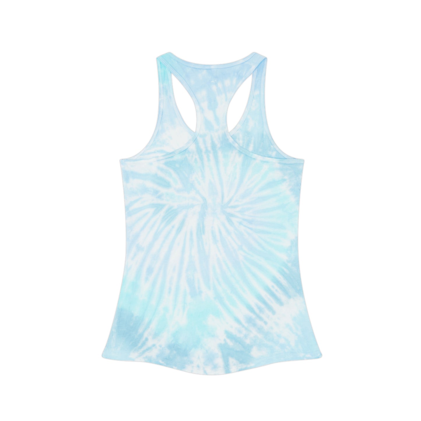 Extreme Love Crested Gecko Tie Dye Racerback Tank Top