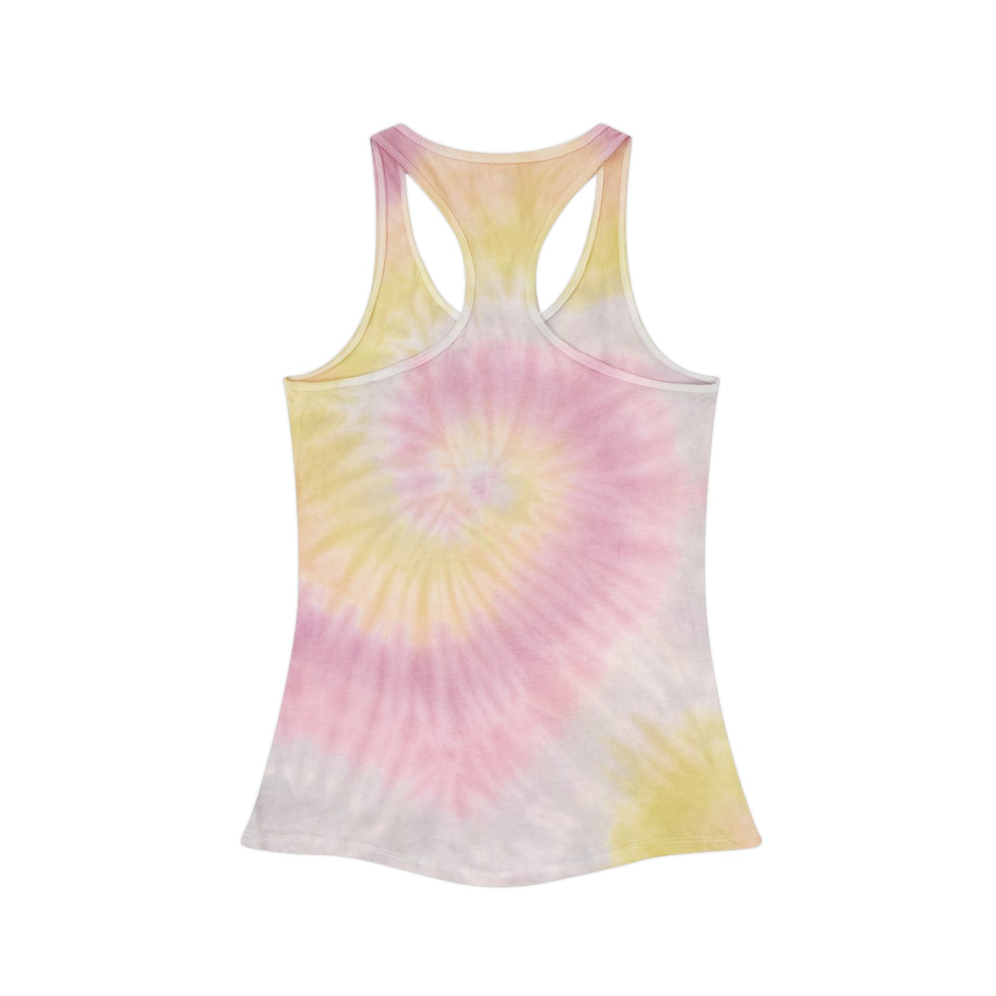 Extreme Love Crested Gecko Tie Dye Racerback Tank Top