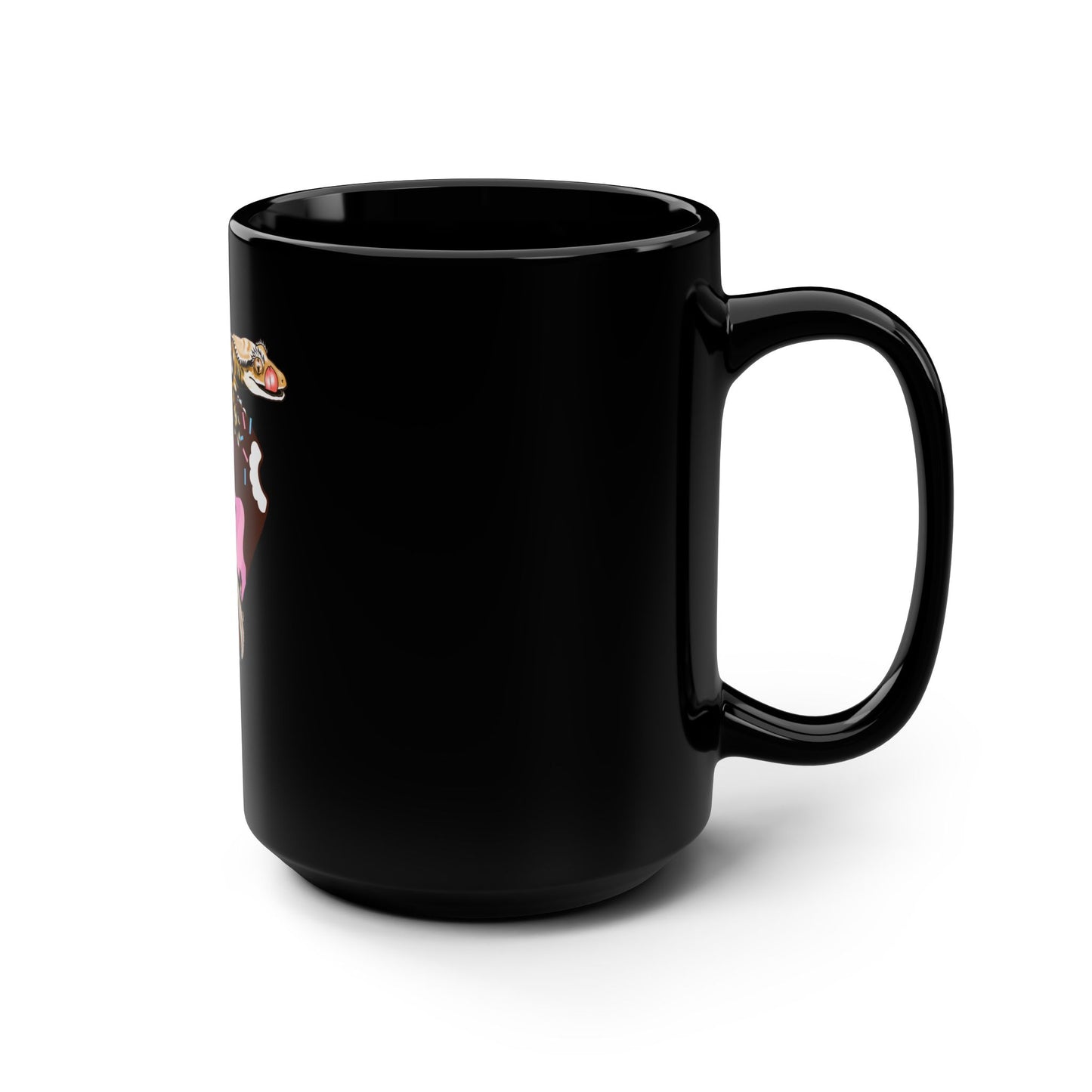 Tricolor Treat Crested Gecko Mug 15oz