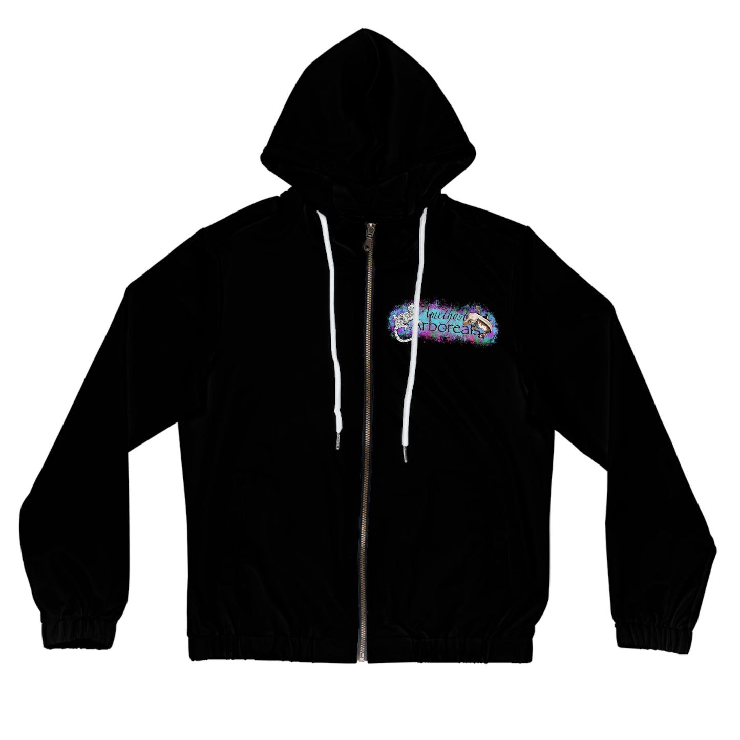 Extreme Love Crested Gecko Women’s Full-Zip Hoodie