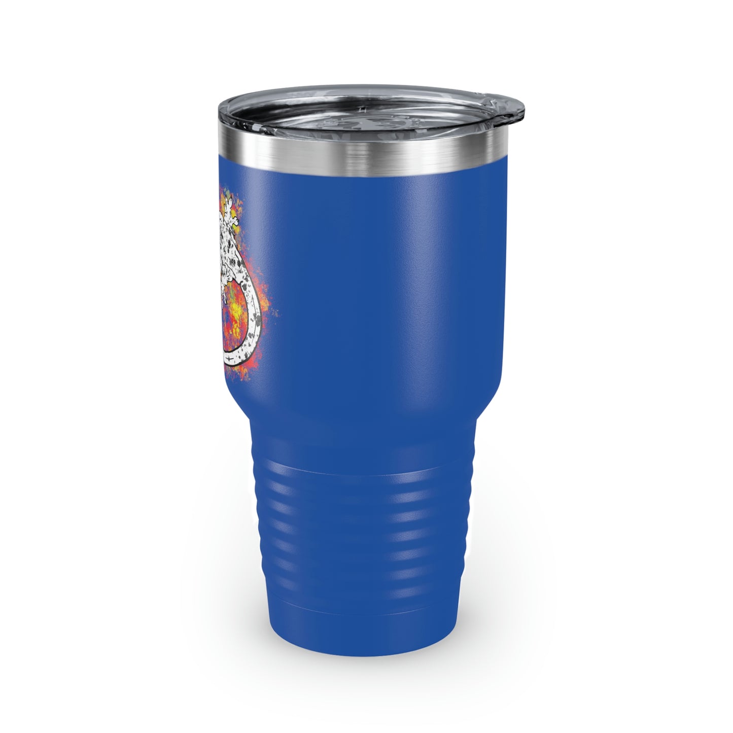 Super Dalmatian Crested Gecko Ringneck Tumbler, 30oz