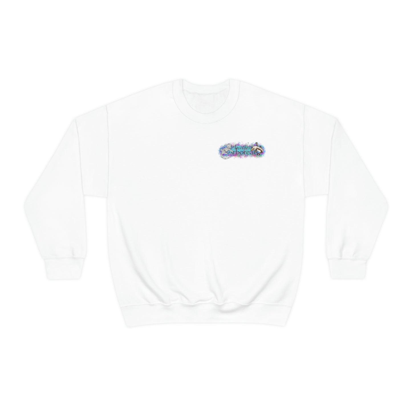Crested Gecko Jungle Design Crewneck Sweatshirt