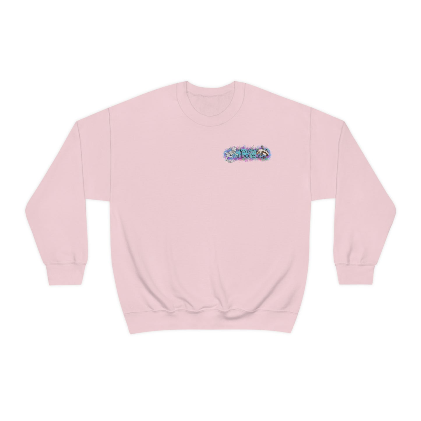 Crested Gecko Jungle Design Crewneck Sweatshirt